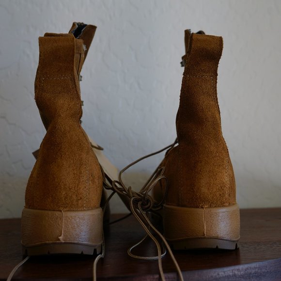 NWT Army Combat Boots Temperature Weather Mens Size 9R (Size 9 Regular) Tan - Picture 6 of 10